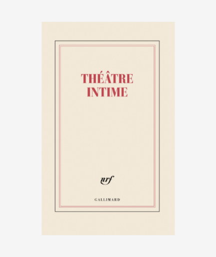 Grand carnet «Théâtre intime»