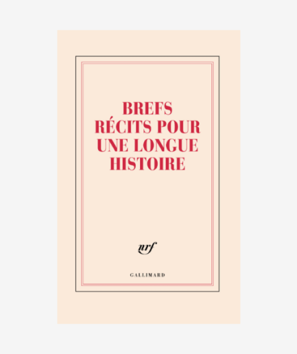 Grand carnet - Brefs récits pour une longue histoire