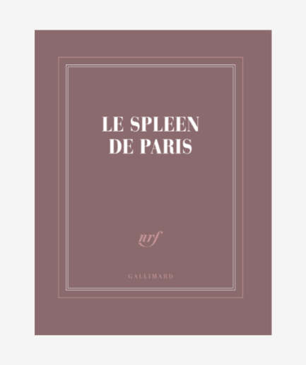 Carnet carré «Le Spleen de Paris»
