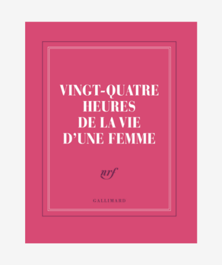 Carnet carré «Vingt-quatre heures de la vie d'une femme»