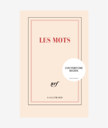 Carnet rigide «Les mots»