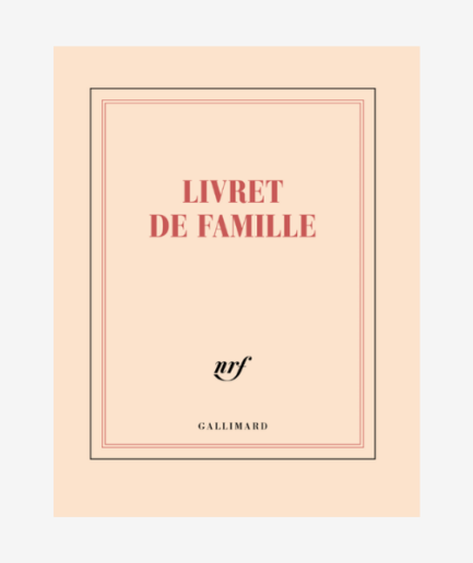 Carnet carré «Livret de famille»