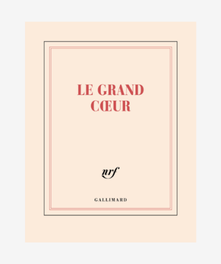 Carnet carré « Le grand Cœur »