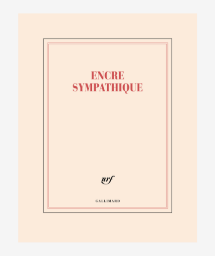 Carnet Grand format « Encre sympathique »