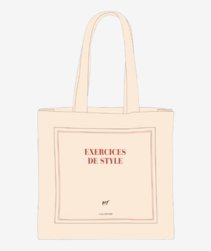 Sac en tissu « Exercices de style »