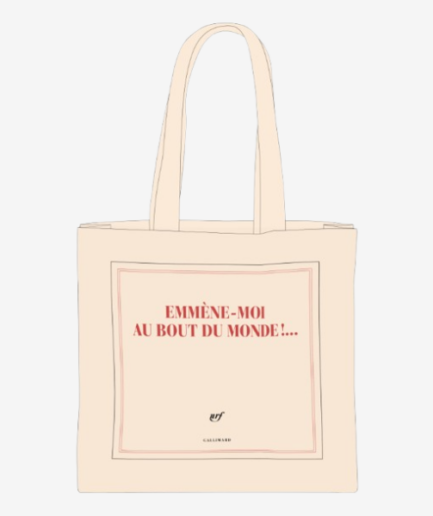 Sac tissu « Emmène-moi au bout du monde ! »