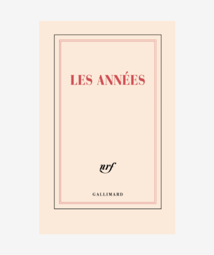 Carnet « Les années »