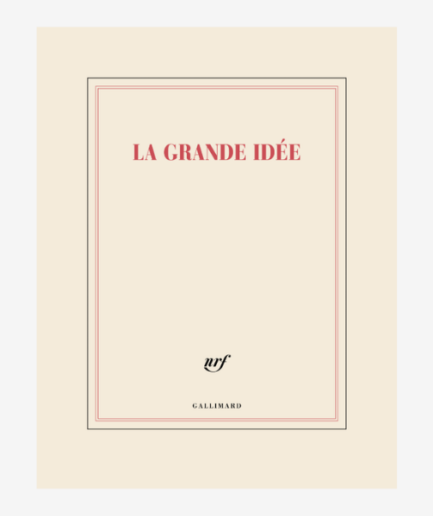 Carnet Grand format « La grande idée »