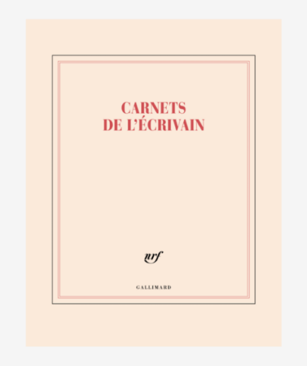Carnet Grand format « Carnets de l'écrivain »