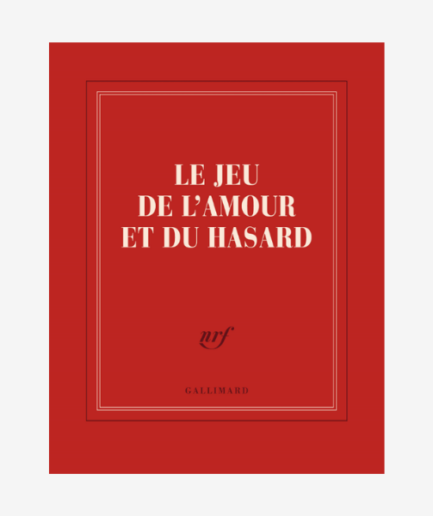 Carnet carré « Le jeu de l'amour et du hasard »