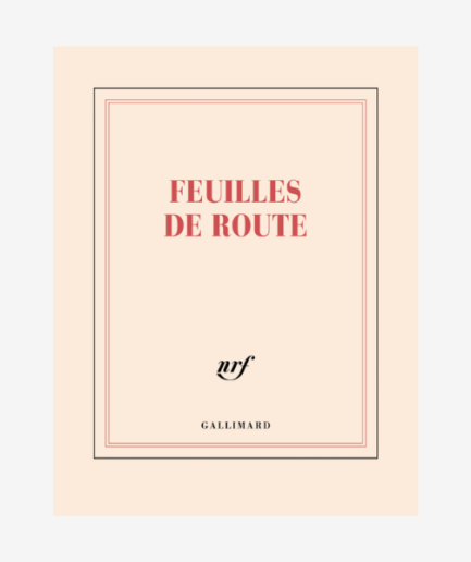 Carnet carré « Feuilles de route »