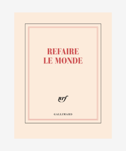 Carnet carré « Refaire le monde »