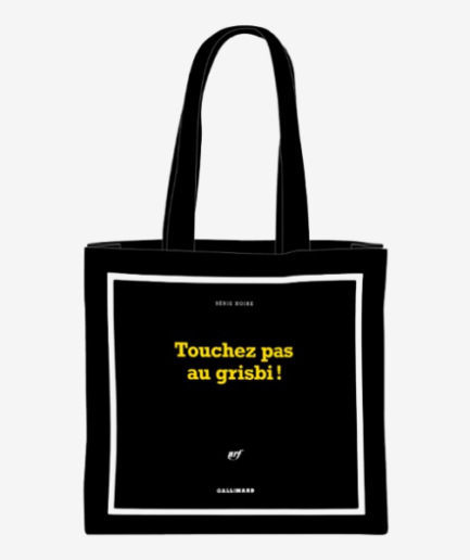 Sac en tissu Série noire « Touchez pas au grisbi ! »