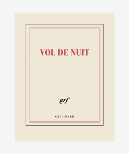 Carnet carré page blanche - Vol de nuit