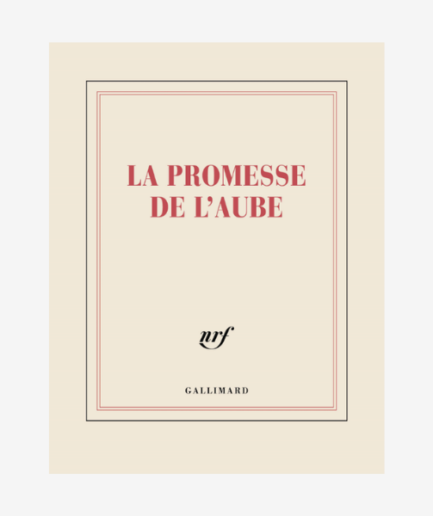 Carnet carré "La promesse de l'aube"