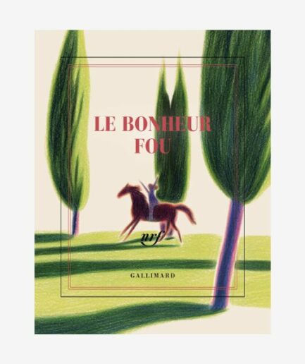Carnet carré illustré "Le bonheur fou"