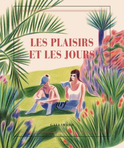 Carnet carré illustré - Les plaisirs et les jours