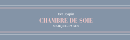 Marque-pages "Eva Jospin"