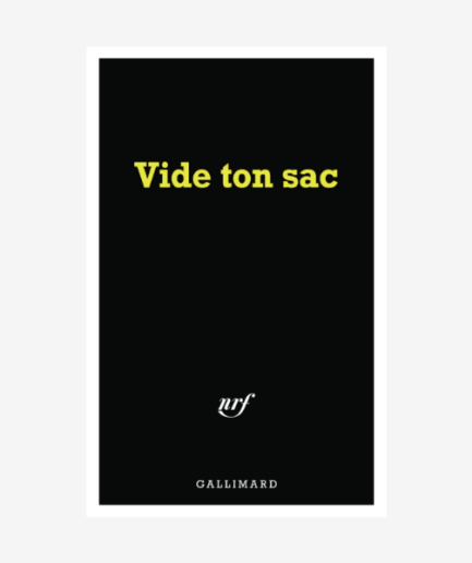 Carnet Série Noire « Vide ton sac »