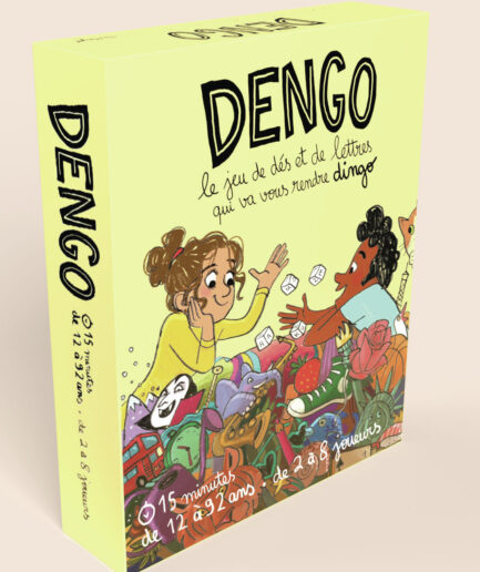 DENGO - Le jeu de dés et de lettres qui va vous rendre dingo !