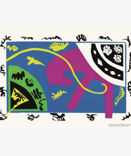 Affiche «Matisse - Le cheval» - 30 x 40 cm