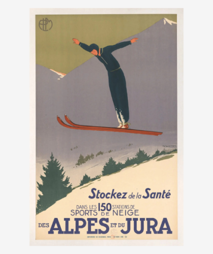 Affiche «L'échappée» - 65 x 100 cm