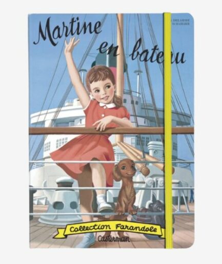 Carnet «Martine en bateau» - Couverture souple