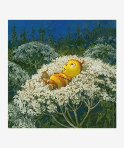 Affiche «Drôles de Petites Bêtes - Ariel 1» - 40 x 40 cm