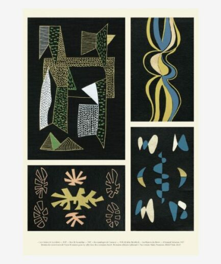 Affiche «Composition Bonet & Prassinos 1» - 30 x 40 cm