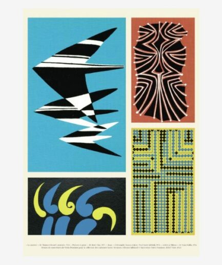 Affiche «Composition Bonet & Prassinos 3» - 30 x 40 cm