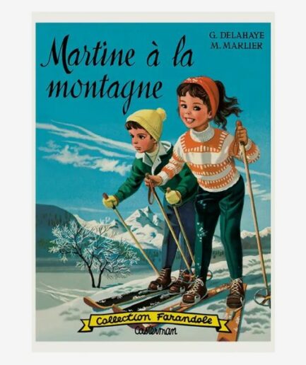 Affiche «Martine à la montagne» - 30 x 40 cm