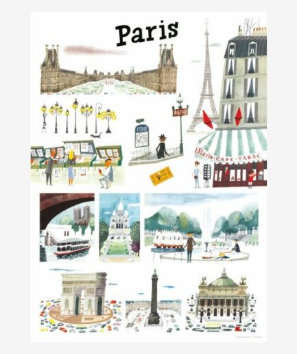 Affiche «Sasek - Paris» - 50 x 70 cm