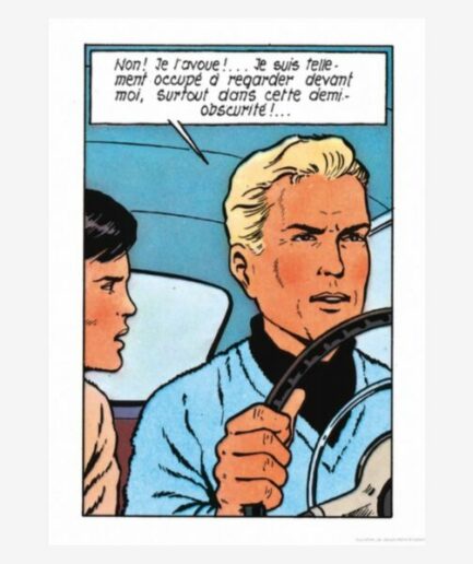 Affiche «Lefranc 1» - 30 x 40 cm