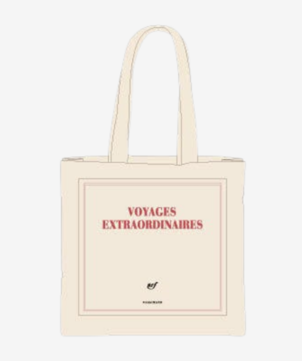 Sac tissu «Voyages extraordinaires»