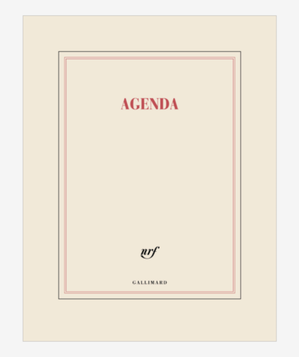 Agenda littéraire sept 2026 - déc 2027 - Grand format